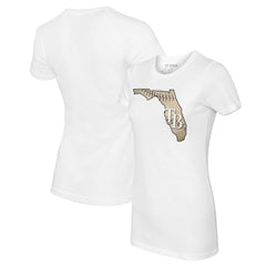Tampa Bay Rays Tiny Turnip Women's State Outline T-Shirt | MLB US