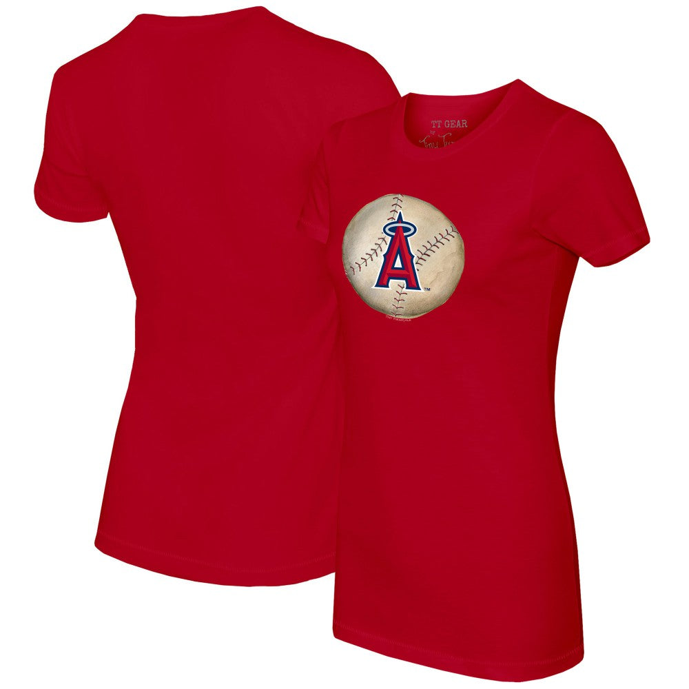 Los Angeles Angels Tiny Turnip Women's Stitched Baseball T-Shirt | MLB For sale