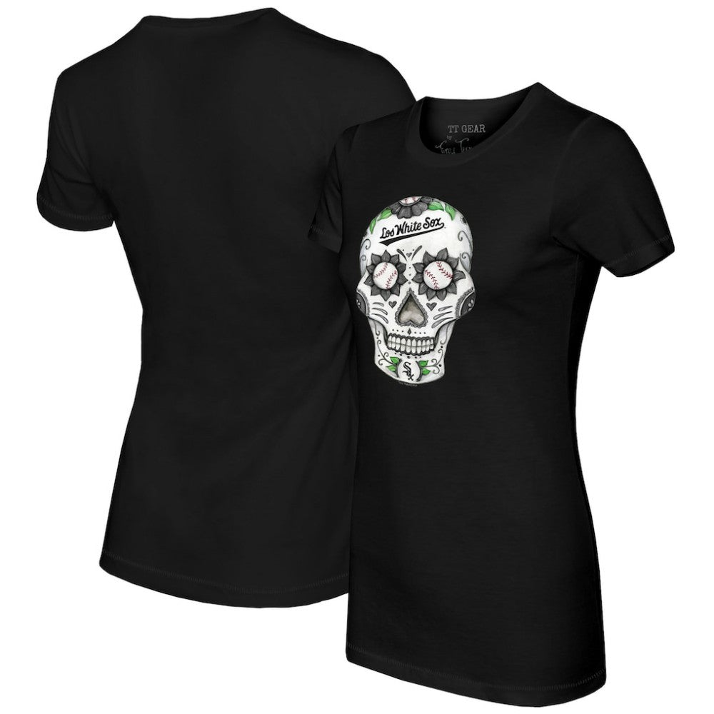 Chicago White Sox Tiny Turnip Women's Sugar Skull T-Shirt | MLB Near me