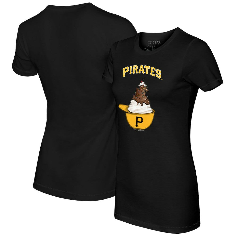 Pittsburgh Pirates Tiny Turnip Women's Sundae Helmet T-Shirt | MLB Online
