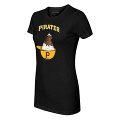 Pittsburgh Pirates Tiny Turnip Women's Sundae Helmet T-Shirt | MLB Online