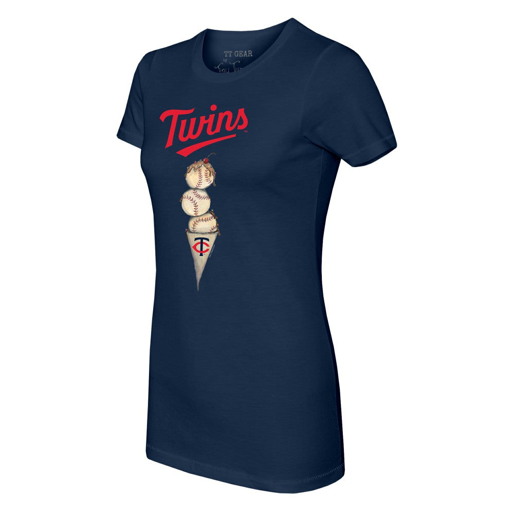 Minnesota Twins Tiny Turnip Women's Triple Scoop T-Shirt | MLB US