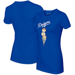 Los Angeles Dodgers Tiny Turnip Women's Triple Scoop T-Shirt | MLB Online