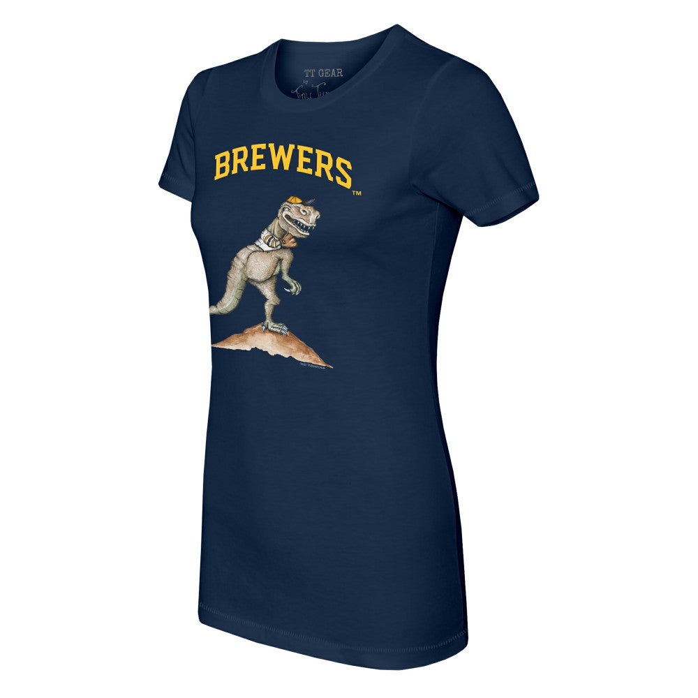 Milwaukee Brewers Tiny Turnip Women's TT Rex T-Shirt | MLB Discount
