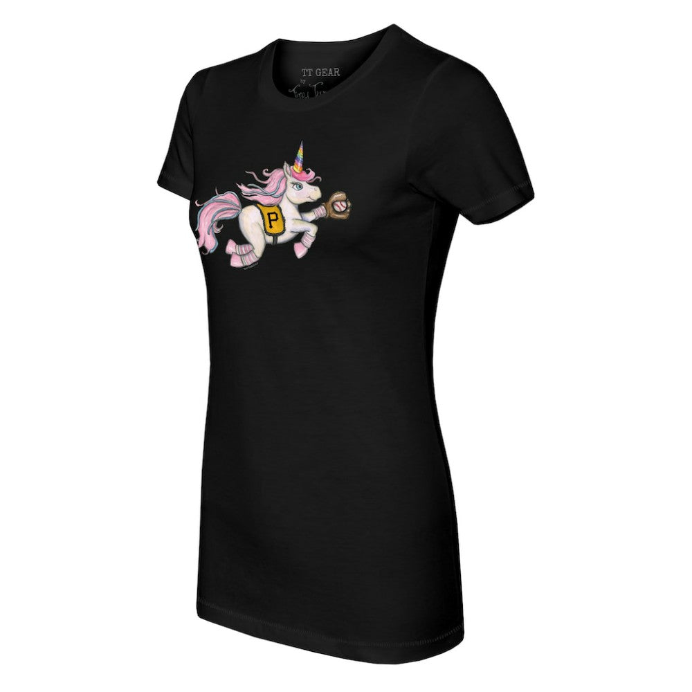 Pittsburgh Pirates Tiny Turnip Women's Unicorn T-Shirt | MLB Outlet