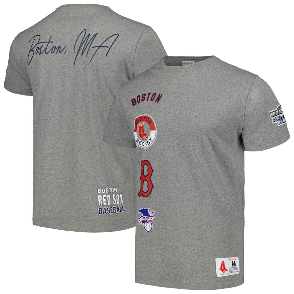 Boston Red Sox Mitchell & Ness Cooperstown Collection City Collection T-Shirt | MLB On Sale