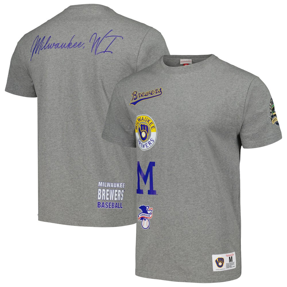 Milwaukee Brewers Mitchell & Ness Cooperstown Collection City Collection T-Shirt | MLB On Sale