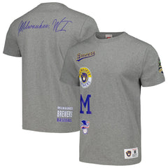 Milwaukee Brewers Mitchell & Ness Cooperstown Collection City Collection T-Shirt | MLB On Sale