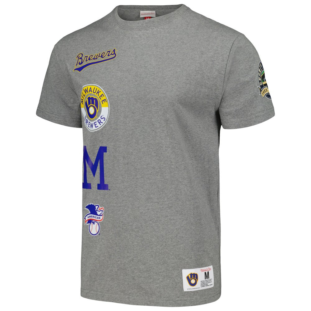 Milwaukee Brewers Mitchell & Ness Cooperstown Collection City Collection T-Shirt | MLB On Sale
