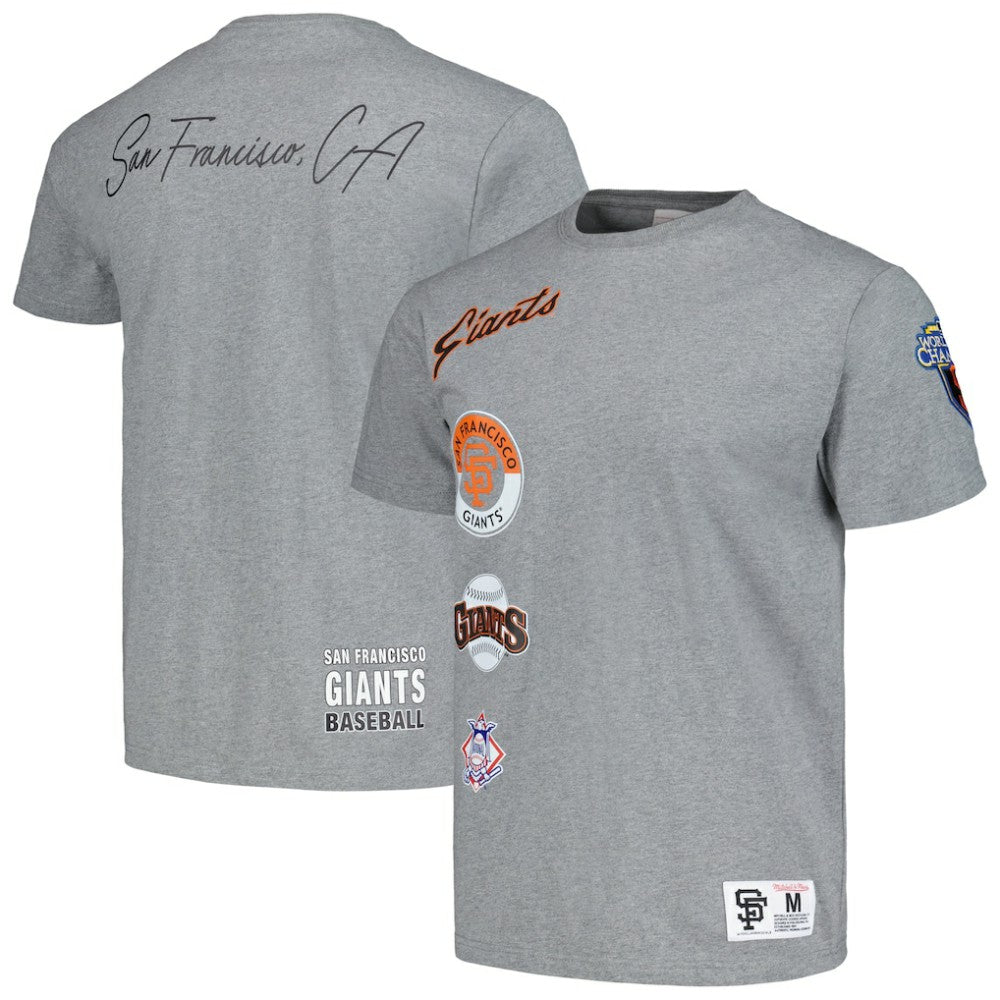 San Francisco Giants Mitchell & Ness Cooperstown Collection City Collection T-Shirt | MLB For sale