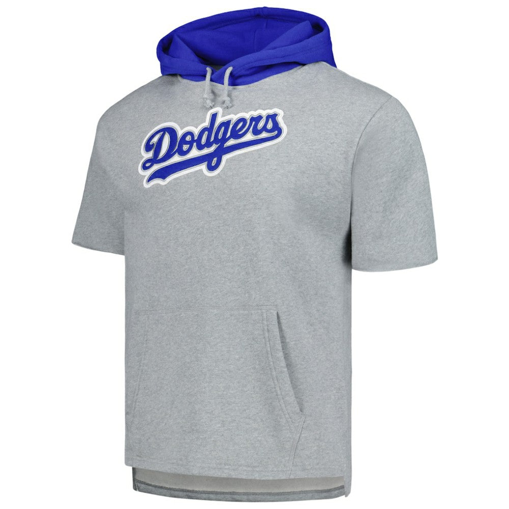 Los Angeles Dodgers Mitchell & Ness Postgame Short Sleeve Pullover Hoodie | MLB US