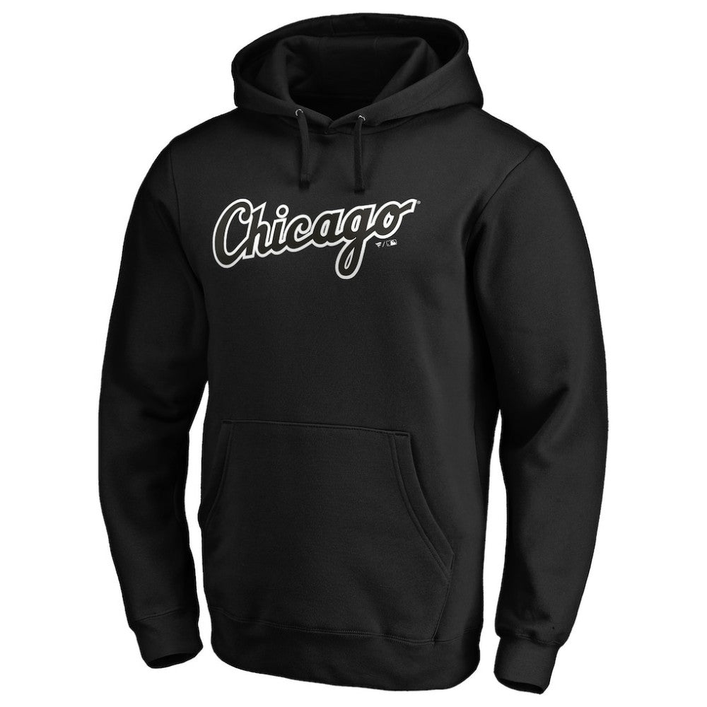 Chicago White Sox Official Wordmark Fitted Pullover Hoodie | MLB Near me