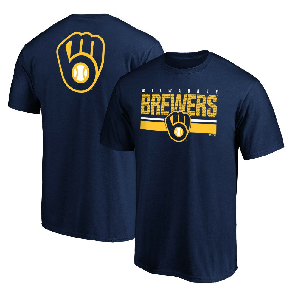 Milwaukee Brewers End Game Team Wordmark T-Shirt | MLB On Sale