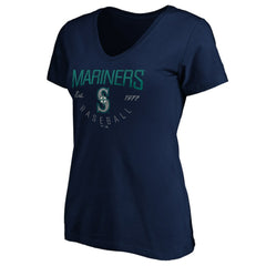 Seattle Mariners Women's Core Live For It V-Neck T-Shirt | MLB Near me