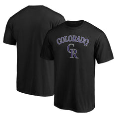 Colorado Rockies Team Lock Up Wordmark T-Shirt | MLB Outlet