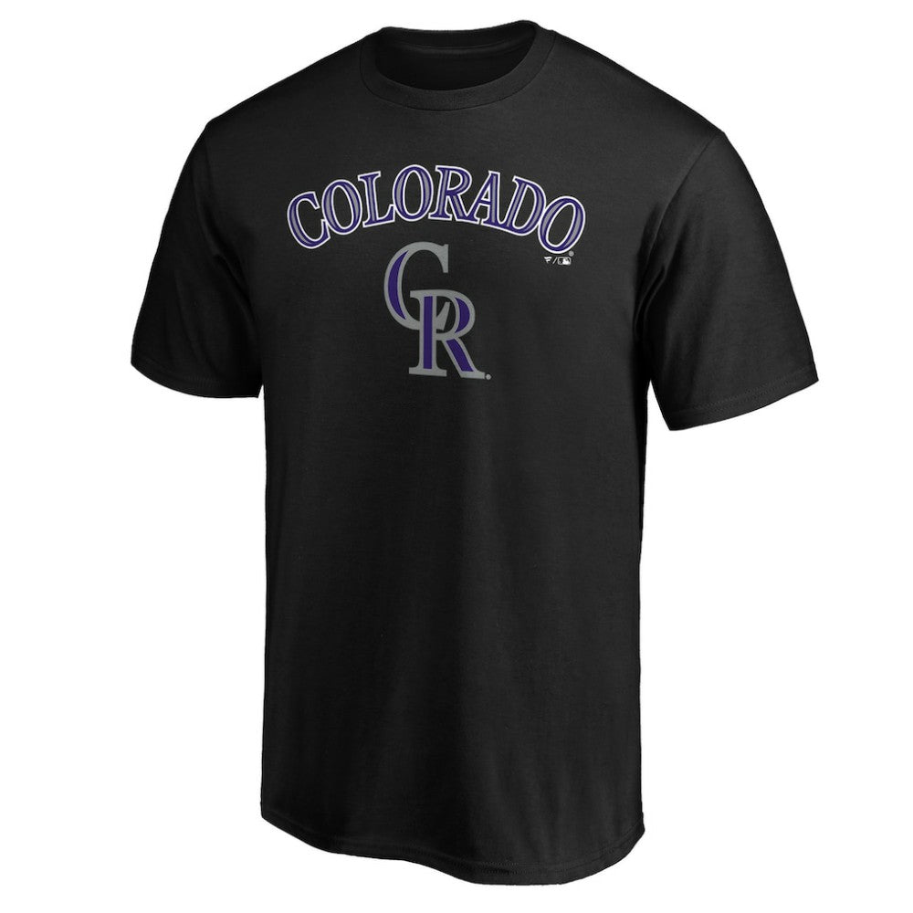 Colorado Rockies Team Lock Up Wordmark T-Shirt | MLB Outlet