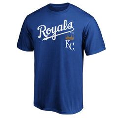 Kansas City Royals Team Lock Up Wordmark T-Shirt | MLB Discount
