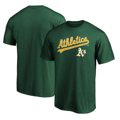 Athletics Team Lock Up Wordmark T-Shirt | MLB Sale
