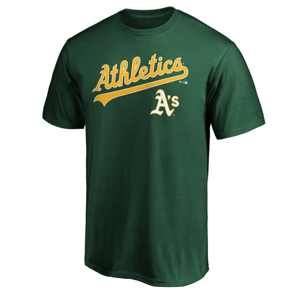 Athletics Team Lock Up Wordmark T-Shirt | MLB Sale