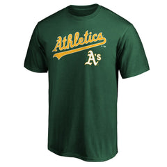 Athletics Team Lock Up Wordmark T-Shirt | MLB Sale