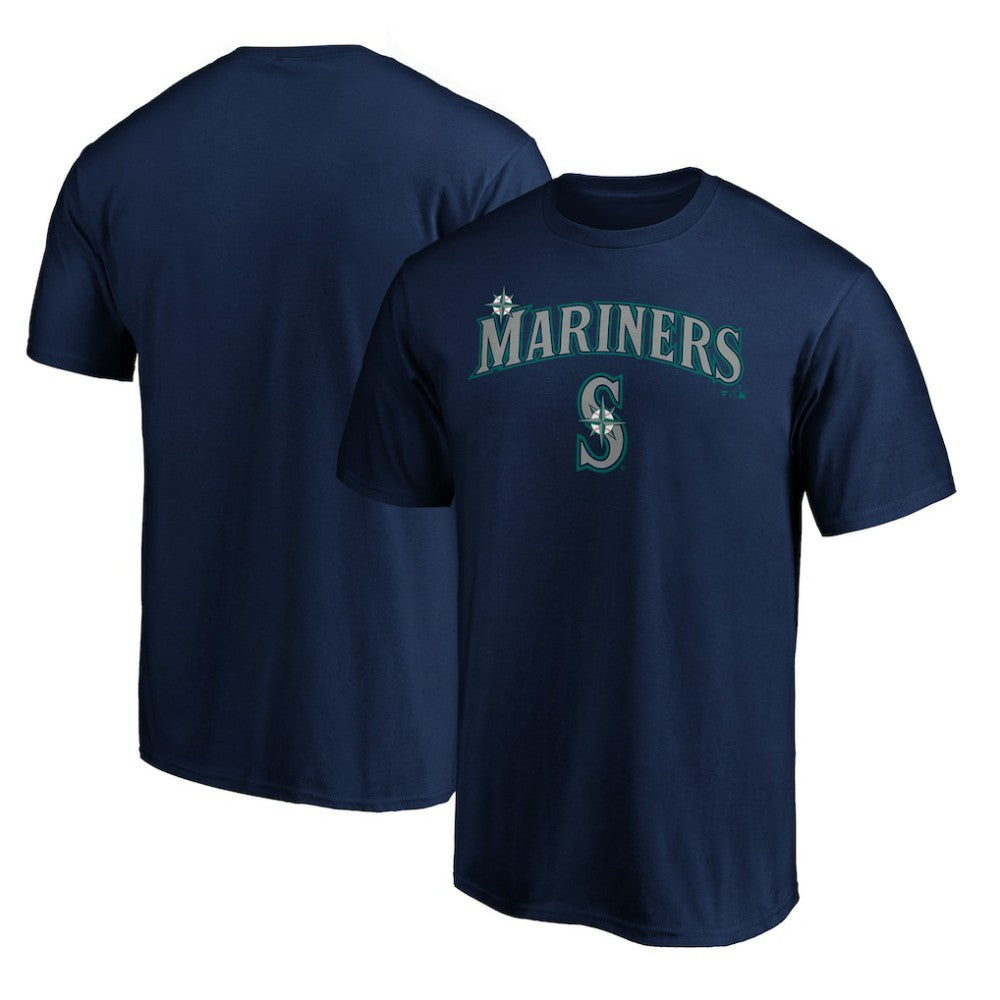 Seattle Mariners Team Lock Up Wordmark T-Shirt | MLB Online