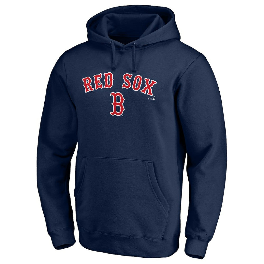Boston Red Sox Team Lock Up Wordmark Pullover Hoodie | MLB Online