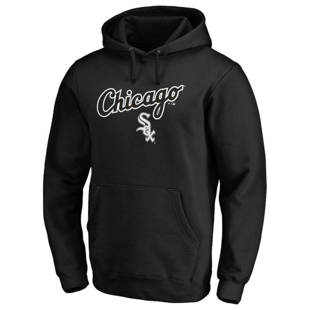 Chicago White Sox Team Lock Up Wordmark Pullover Hoodie | MLB Online