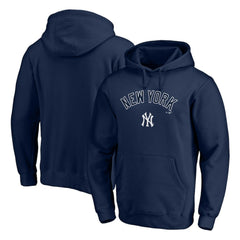 New York Yankees Team Lock Up Wordmark Pullover Hoodie | MLB On Sale