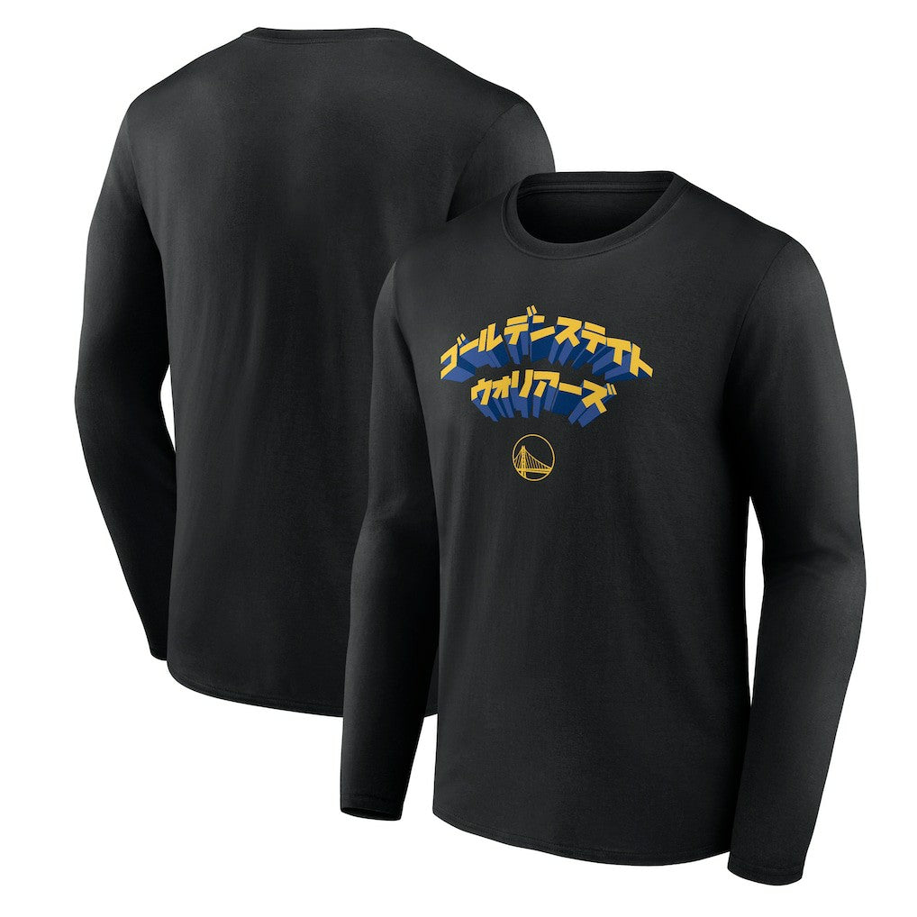 Golden State Warriors Japanese Heritage Long Sleeve T-Shirt sale Outlet