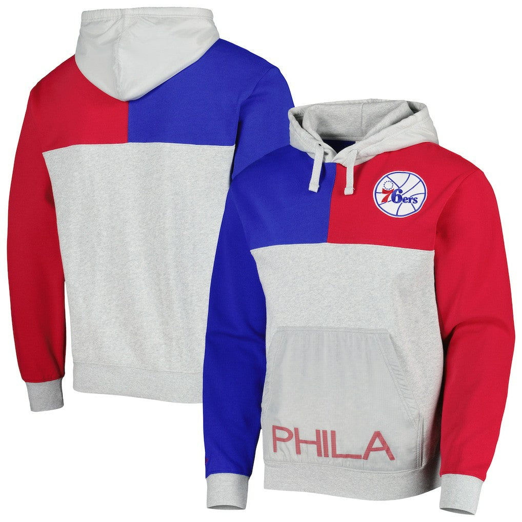 Philadelphia 76ers Tie-Breaker Pullover Hoodie sale Discount