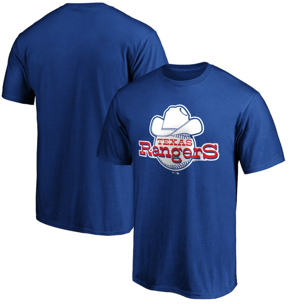 Texas Rangers Cooperstown Collection Forbes Team Logo T-Shirt | MLB Sale