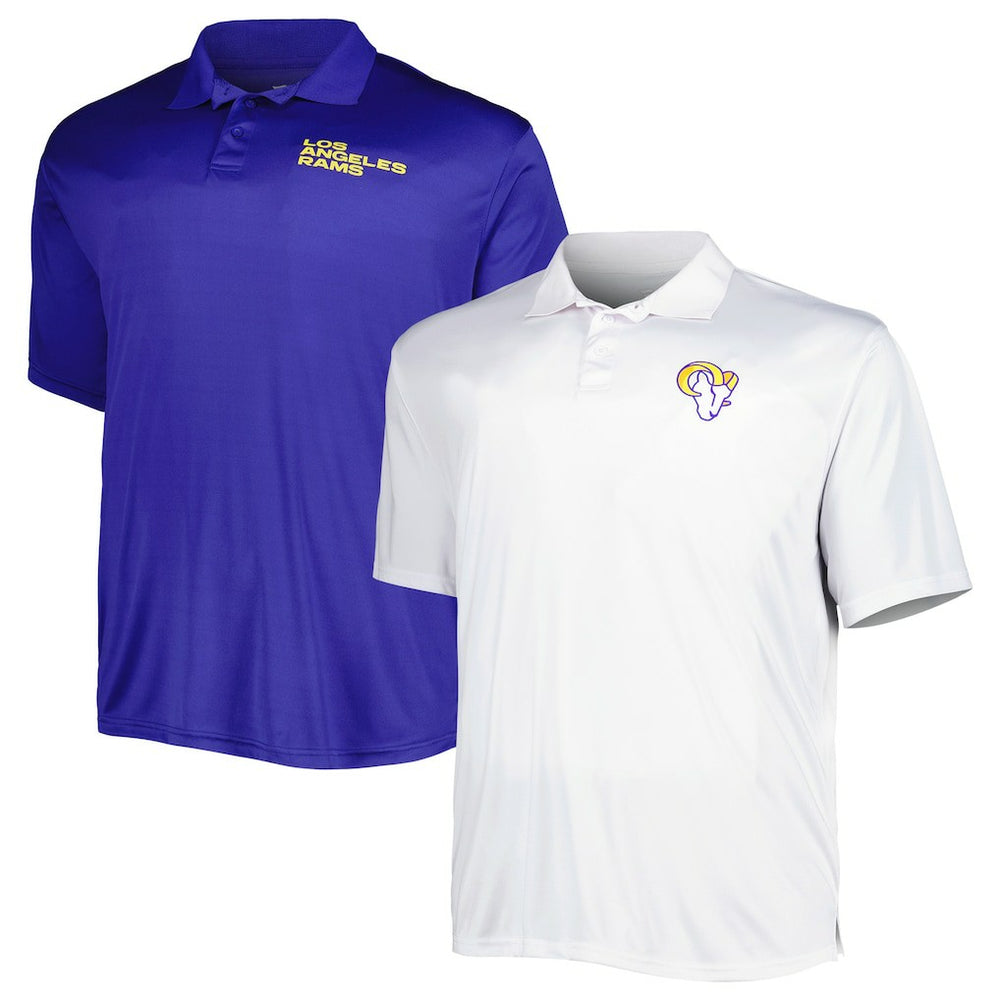 Los Angeles Rams Fanatics Solid Two-Pack Polo Set