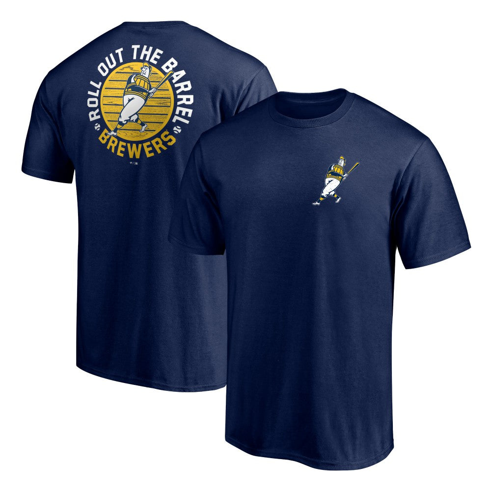 Milwaukee Brewers Roll Out the Barrel T-Shirt | MLB Outlet