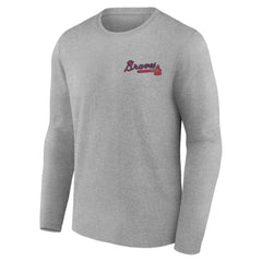 Atlanta Braves Nice Kicks Long Sleeve T-Shirt | MLB Outlet