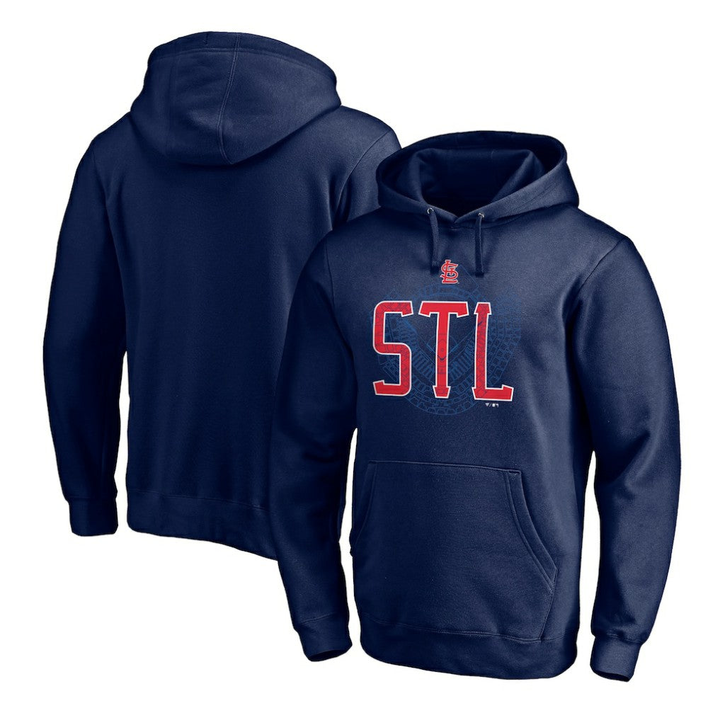 St. Louis Cardinals Paint the Black Pullover Hoodie | MLB US