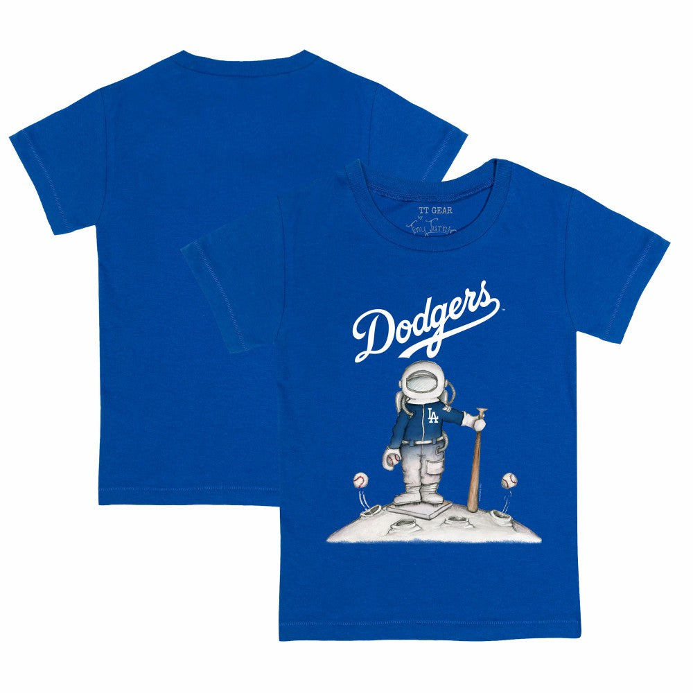 Los Angeles Dodgers Tiny Turnip Youth Astronaut T-Shirt | MLB Discount