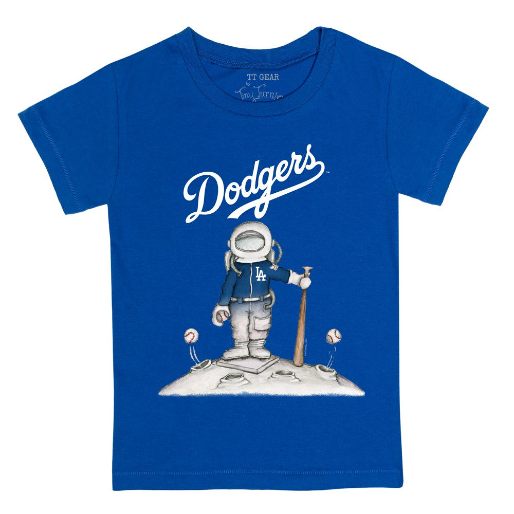 Los Angeles Dodgers Tiny Turnip Youth Astronaut T-Shirt | MLB Discount