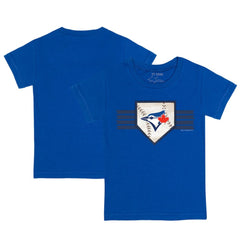 Toronto Blue Jays Tiny Turnip Youth Base Stripe T-Shirt | MLB Online