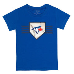 Toronto Blue Jays Tiny Turnip Youth Base Stripe T-Shirt | MLB Online