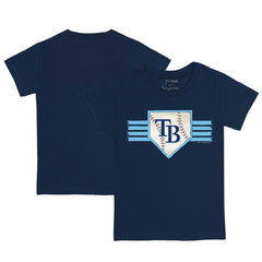 Tampa Bay Rays Tiny Turnip Youth Base Stripe T-Shirt | MLB Discount