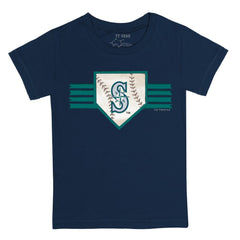 Seattle Mariners Tiny Turnip Youth Base Stripe T-Shirt | MLB Sale