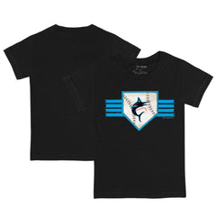 Miami Marlins Tiny Turnip Youth Base Stripe T-Shirt | MLB For sale