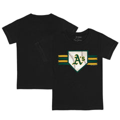 Athletics Tiny Turnip Youth Base Stripe T-Shirt | MLB Shop