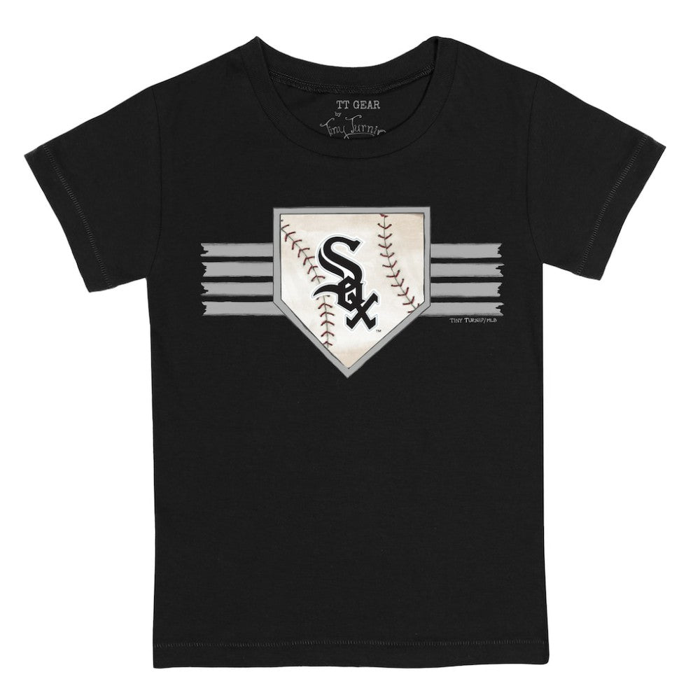 Chicago White Sox Tiny Turnip Youth Base Stripe T-Shirt | MLB Discount