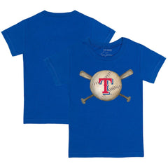 Texas Rangers Tiny Turnip Youth Baseball Cross Bats T-Shirt | MLB For sale