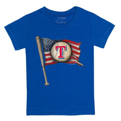 Texas Rangers Tiny Turnip Youth Baseball Flag T-Shirt | MLB Discount