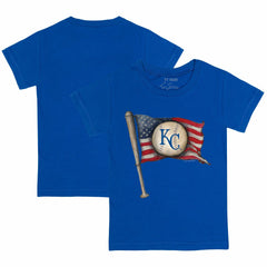 Kansas City Royals Tiny Turnip Youth Baseball Flag T-Shirt | MLB On Sale