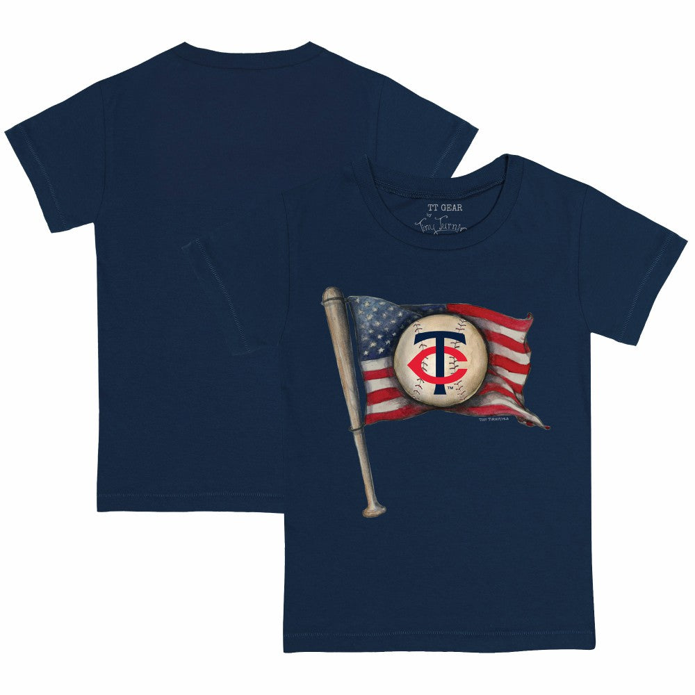 Minnesota Twins Tiny Turnip Youth Baseball Flag T-Shirt | MLB US