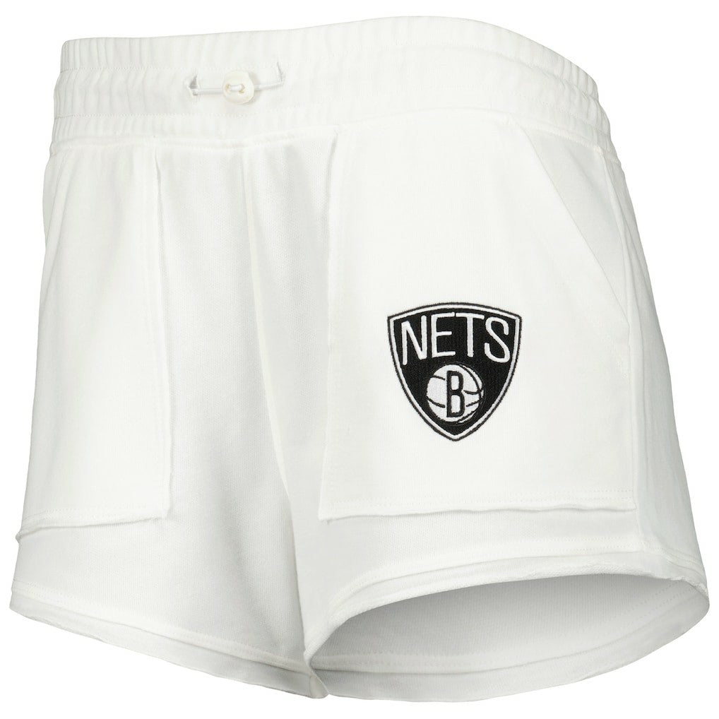Brooklyn Nets Concepts Sport Women's Sunray Shorts New