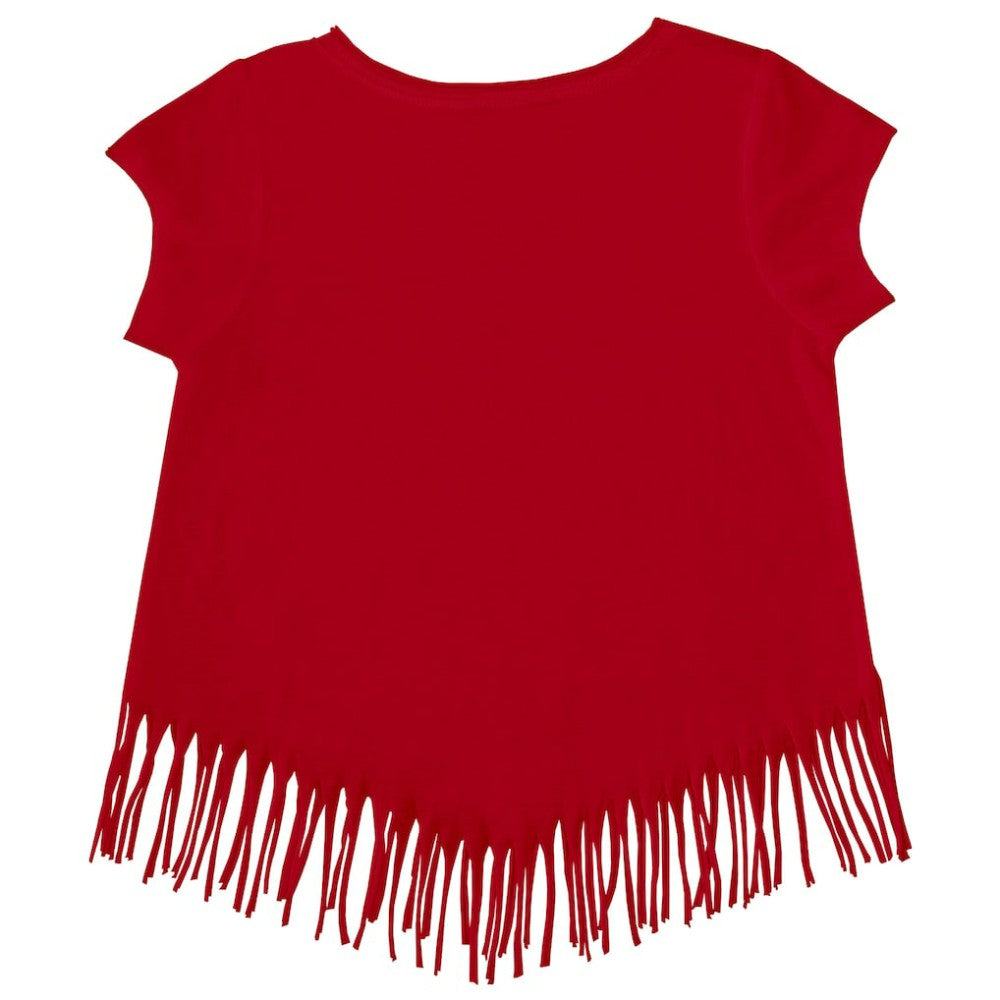 Philadelphia Phillies Tiny Turnip Girls Youth Baseball Love Fringe T-Shirt | MLB US